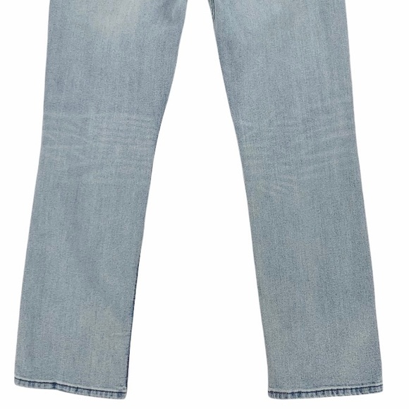 Levi’s 514 Light Blue Wash Straight Leg Jeans Size 33/30 - Picture 4 of 15